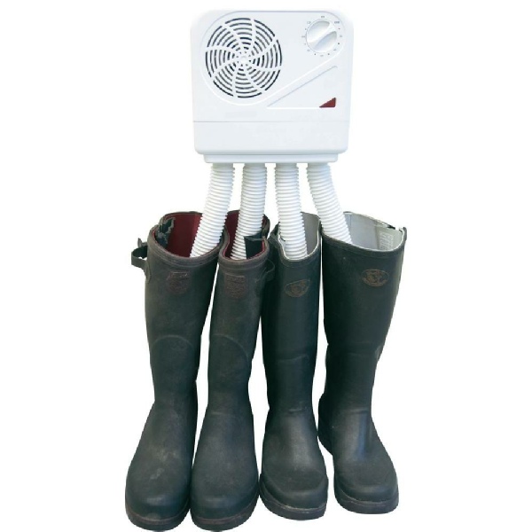 Sèche-bottes et gants PRIMUS avec 16 bras de séchages en aluminium.
